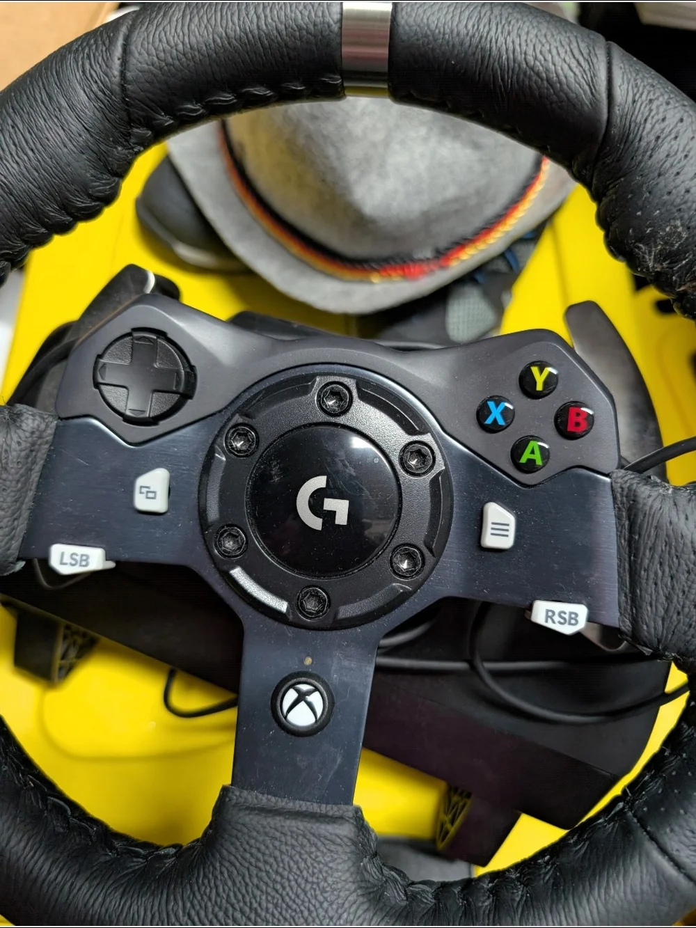 Logitech racing wheel